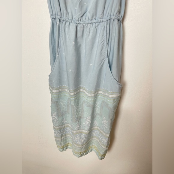 Patagonia Lost Wildflower Midi Racer Back Pockets Dress Size XS - Picture 5 of 12